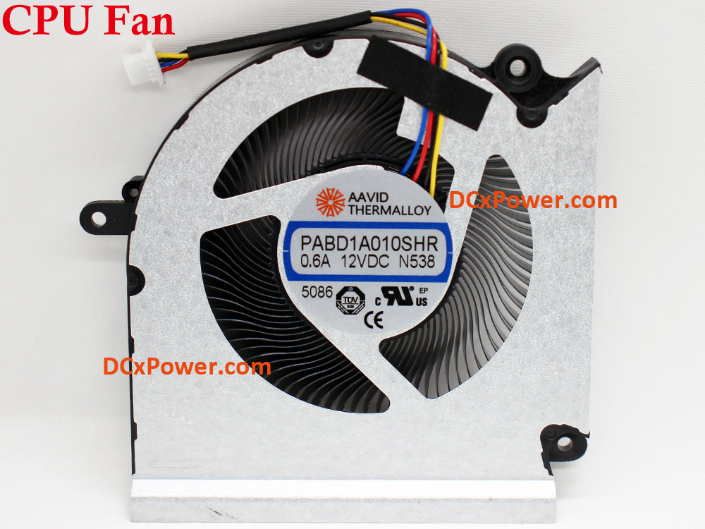 (image for) Laptop Internal Fan for MSI Vector 16 HX AI A2XW A2XWFG A2XWGG A2XWHG A2XWIG A2XWJG MS-15M3 MS-15M4 Series CPU GPU Cooling Inside Left Right Cooler Assembly Genuine N538 N539
